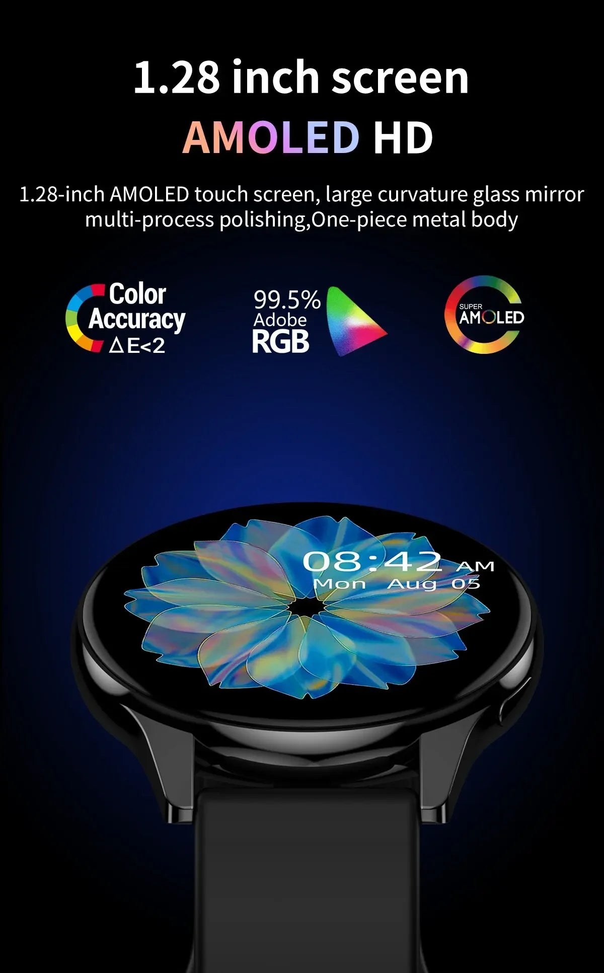 Women Bluetooth Smart Watch with Heart Rate Monitoring - Smarsty