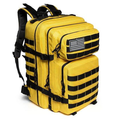 45L Tactical Backpack Large Capacity Outdoor Rucksack 3 Day Fitness Hiking Bag Hiking Camping Gear Backpacks - Smarsty