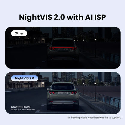 Dash Cam 4K Night Vision GPS ADAS Front Rear Parking - Smarsty