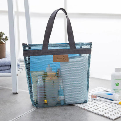 Mesh Makeup Bag Cosmetic Organizer Hanging Travel Case - Smarsty