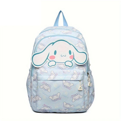 Cinnamoroll Anime Cartoon Large Capacity Kids Backpack - Smarsty