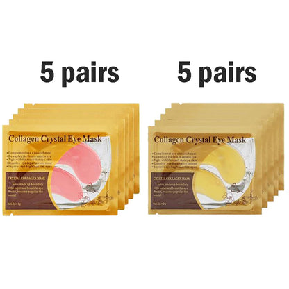 Gold Collagen Crystal Eye Masks for Dark Circles and Puffiness - Smarsty