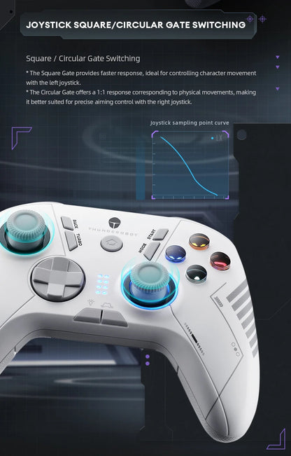 Thunderobot G50S Wireless Gaming Controller with Hall Effect Joystick - Smarsty