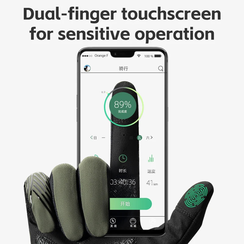 Rockbros Breathable Cycling Gloves Non Slip Touchscreen - Smarsty