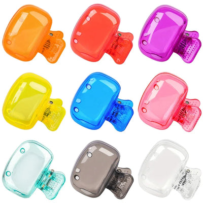 1PCS Travel Toothbrush Head Covers Toothbrush Protector Cap Brush Pod Case Protective Portable Plastic Clip For Household Travel - Smarsty