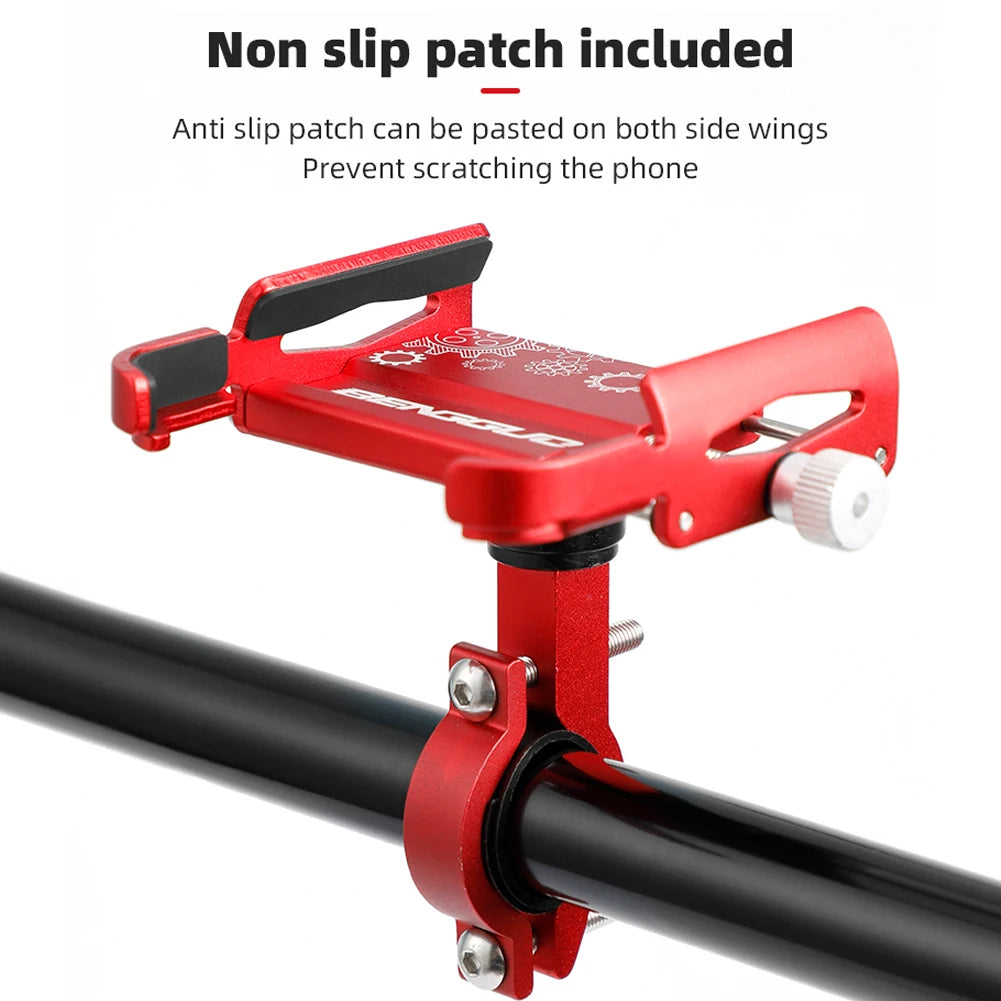 360 Degree Rotation Bike Phone Holder Mount Aluminum Alloy - Smarsty