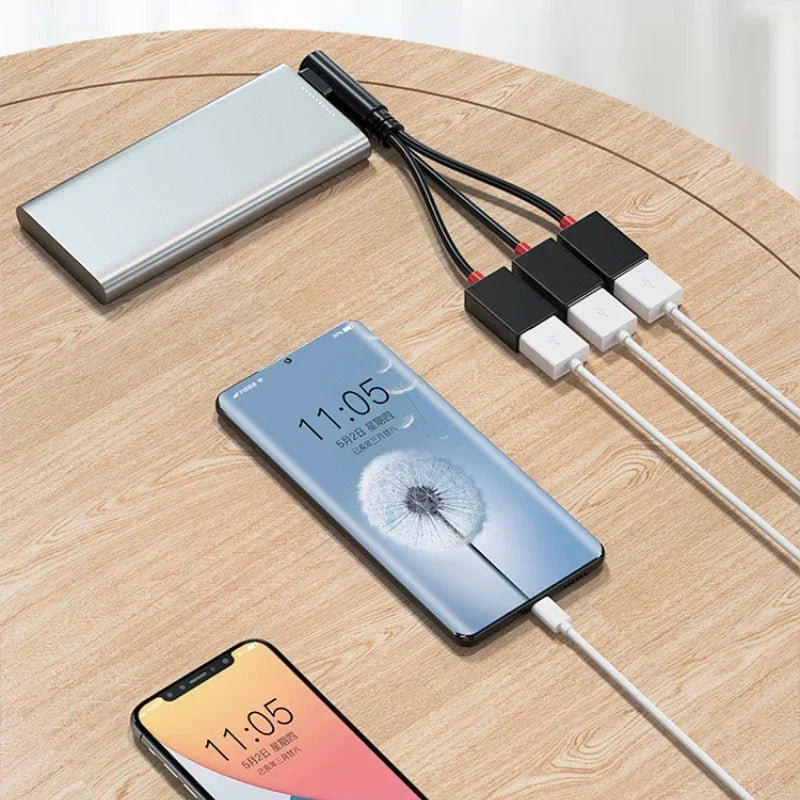 Car USB Hub 1 In 2 Out Charging Cable CompactLight