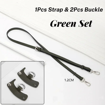 1 Set Bag Strap For Longchamp Mini Punch-free Genuine Leather Shoulder Strap Set Transformation Crossbody Strap Bag Accessories - Smarsty