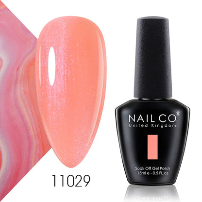 NAILCO 15ml Gel Top Coat and Base Coat for Long-Lasting Shine - Smarsty