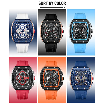 Luxury Waterproof Men's Quartz Chronograph Watch - Smarsty
