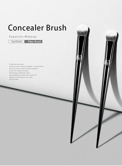 Kat Von D Soft Fiber Concealer Brush with Elegant Handle - Smarsty