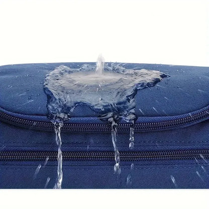 Leather Toiletry Bag for Men Women Dopp Kit Mens Hanging Toiletry Bag Travel Toiletry Bag for Traveling Large Cosmetic Bag for T - Smarsty