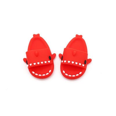 (Shoes Only)17cm Labubu Accessories Shoes Dolls Can Wear Shark Slippers Fun and Stylish Casual Shoes for Playtime by Smarsty