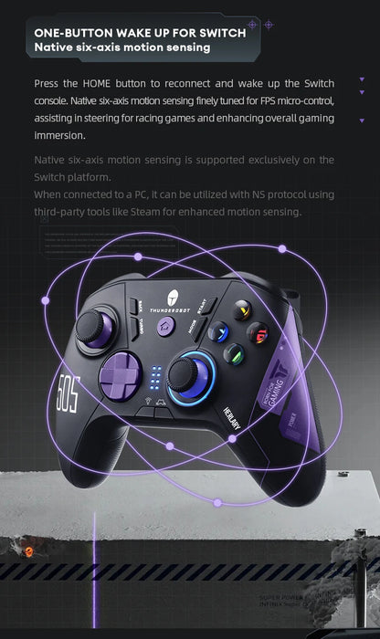 Thunderobot G50S Wireless Gaming Controller with Hall Effect Joystick - Smarsty