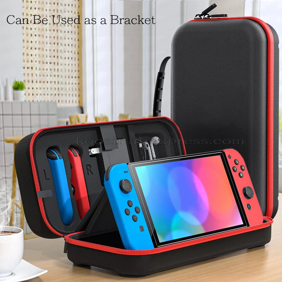 Nintendo Switch OLED Large Storage Bag with Anti-Scratch Protection - Smarsty