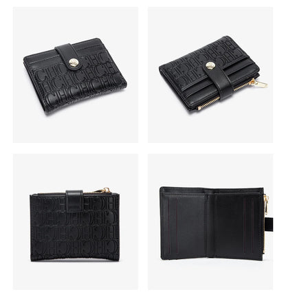 CH Women's Wallet Premium Sense Fashion Women's Card Bag Temperament Convenient Carrying Women's Small Bag Elegant High Quality - Smarsty