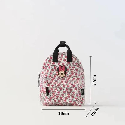 Mickey Mouse Canvas Backpack Large Capacity School Bag - Smarsty