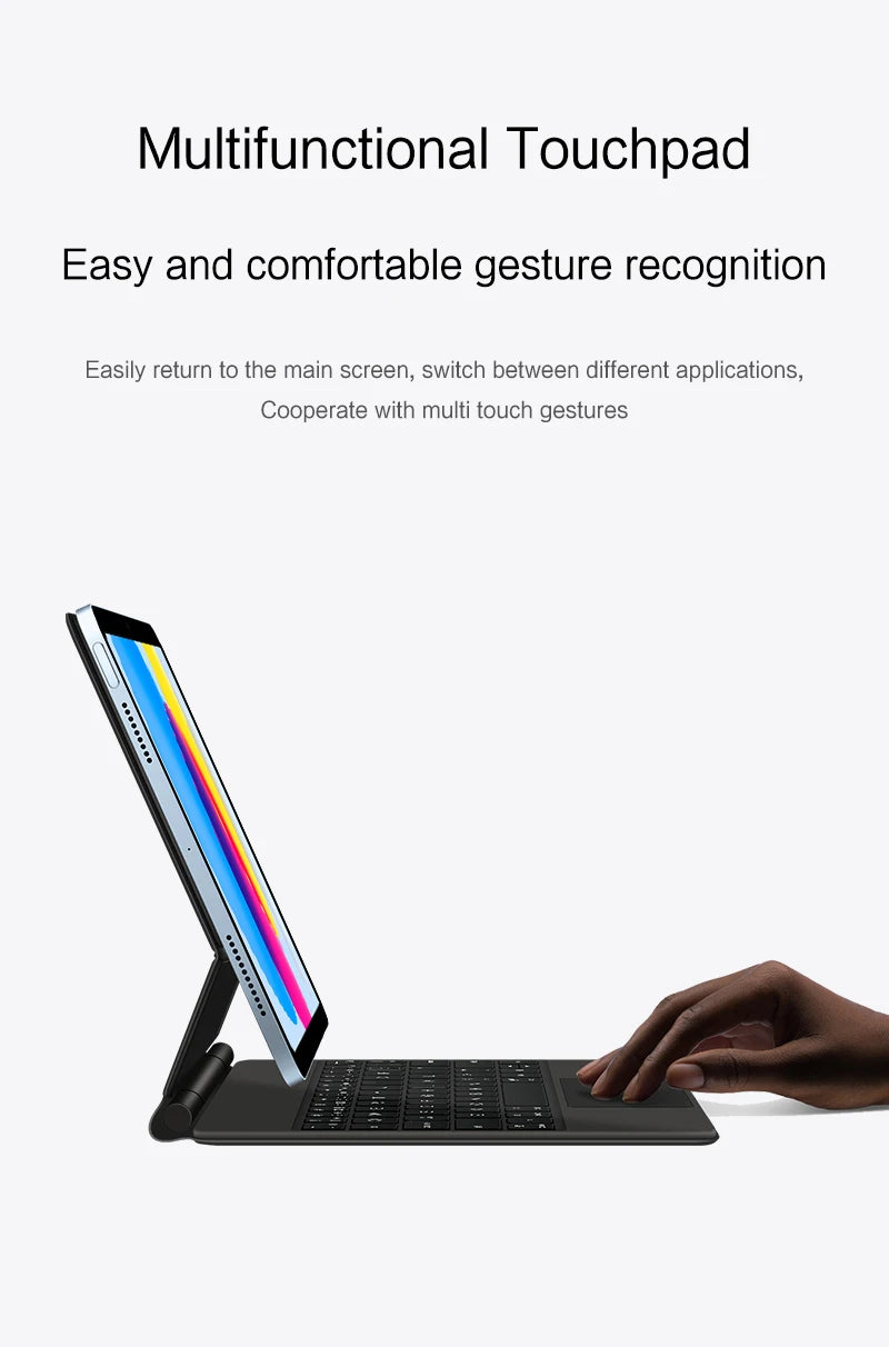 Magic Keyboard for iPad 11th Gen Backlit Magnetic Folio