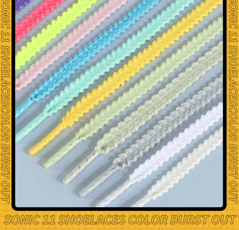 1Pair Shoe Laces New Casual Sneakers tennis Flat Shoelaces Fashion Rope Shoelace for Shoes 120/140/160CM Shoes Accessories - Smarsty