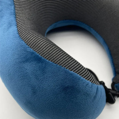 U Shaped Memory Foam Neck Pillow for Travel Comfort - Smarsty