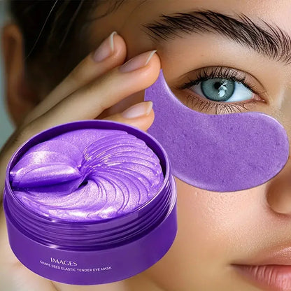 Grape Moisturizing Eye Masks for Dark Circles and Puffiness - Smarsty