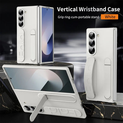 Premium Galaxy Z Fold Hand Strap Case With Folding Stand - Smarsty