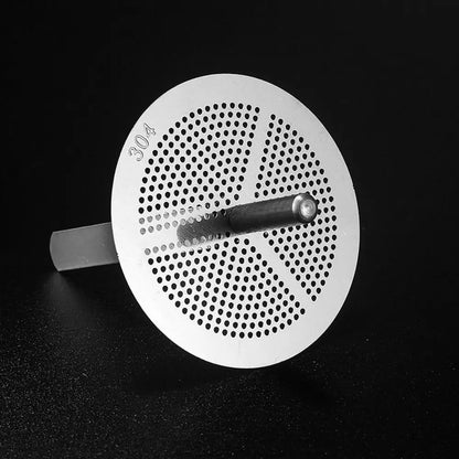 Stainless Steel Funnel Kitchen Oil Liquid Metal Funnel with Detachable Filter Wide Mouth Funnel for Canning Kitchen Tools