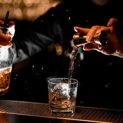 Stainless Steel Double Shot Jigger Cocktail Measure Cups - Smarsty
