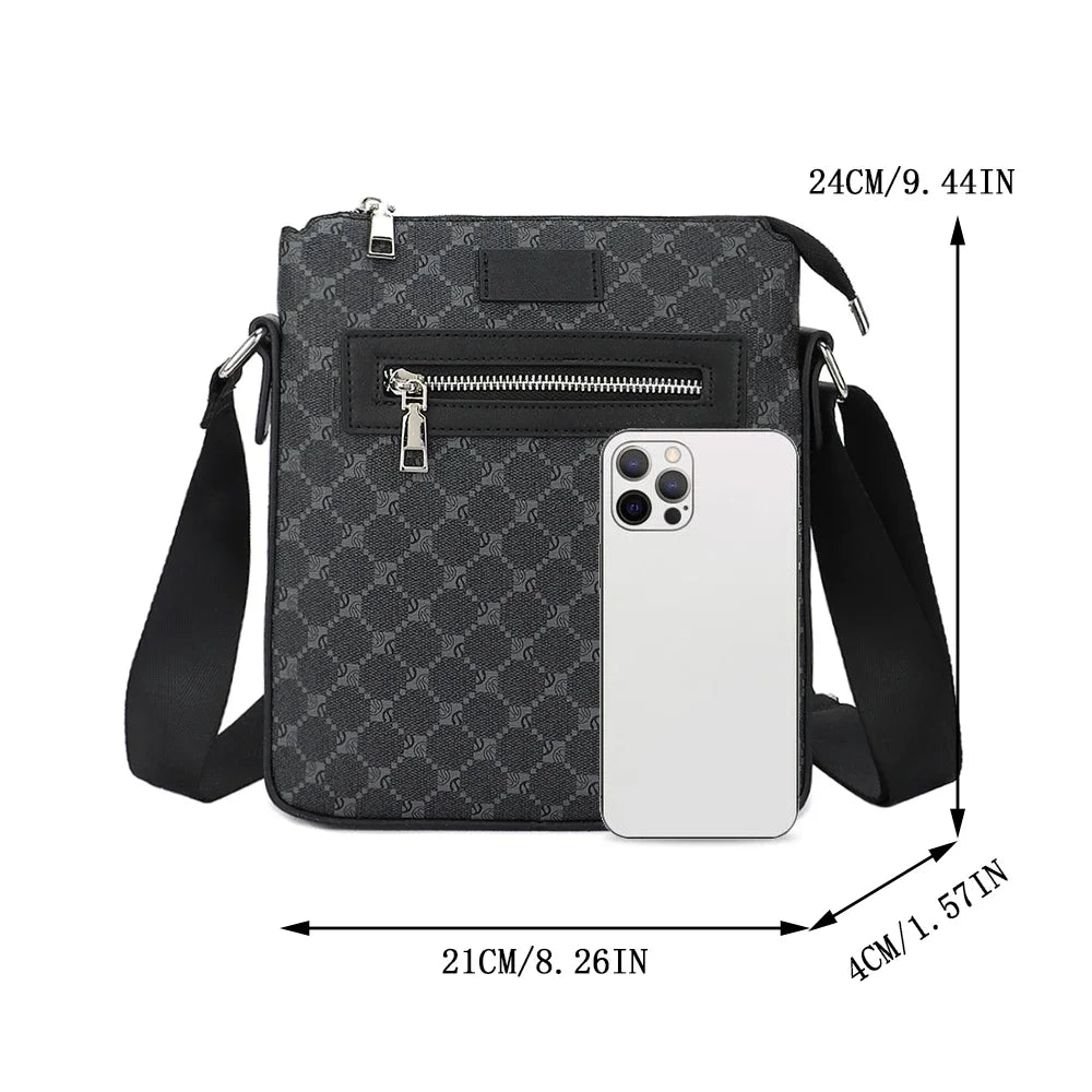 Casual Single Shoulder Crossbody Bag For Men Unisex - Smarsty