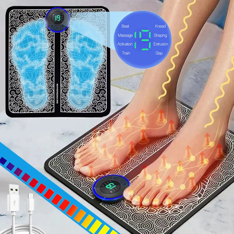 Electric Foot Massager Pad for Ultimate Relaxation - Smarsty