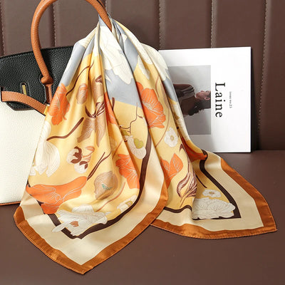 Luxury Silk Hijab Hair Bands With Sun Protection - Smarsty