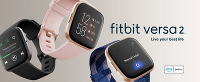 Fitbit Versa 2 Smartwatch with Heart Rate and Sleep Tracking - Smarsty