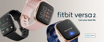 Fitbit Versa 2 Smartwatch with Heart Rate and Sleep Tracking - Smarsty