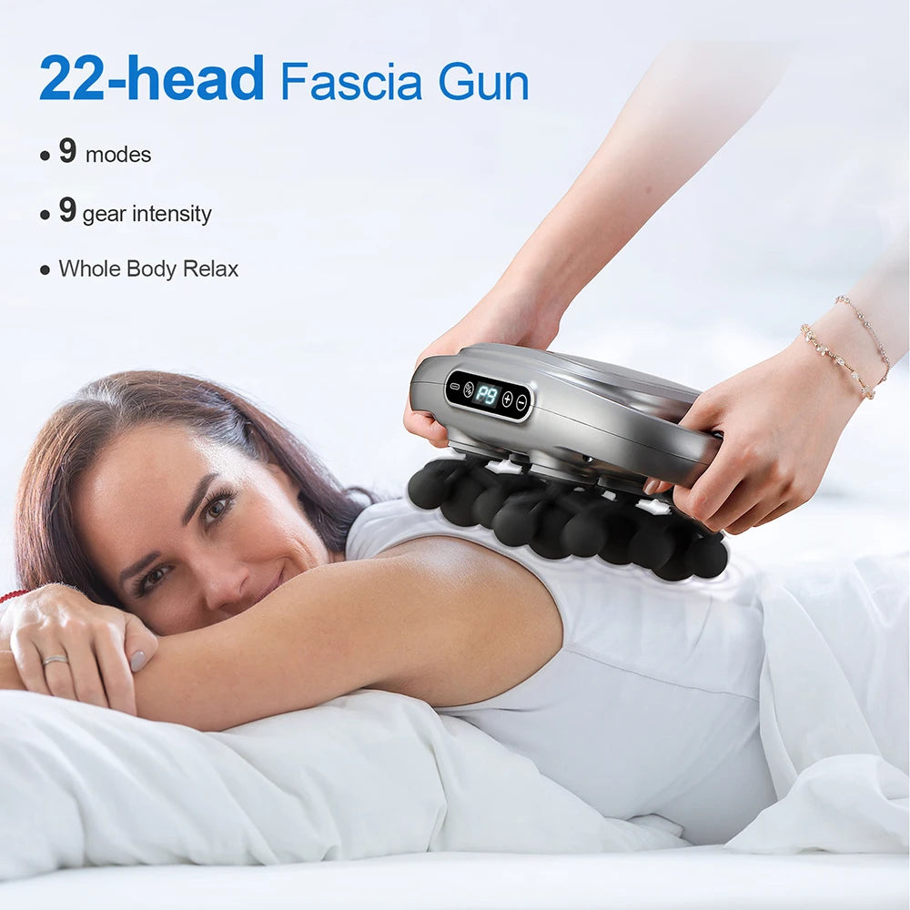 High-Frequency Vibration Body Massage Gun for Muscle Relief - Smarsty