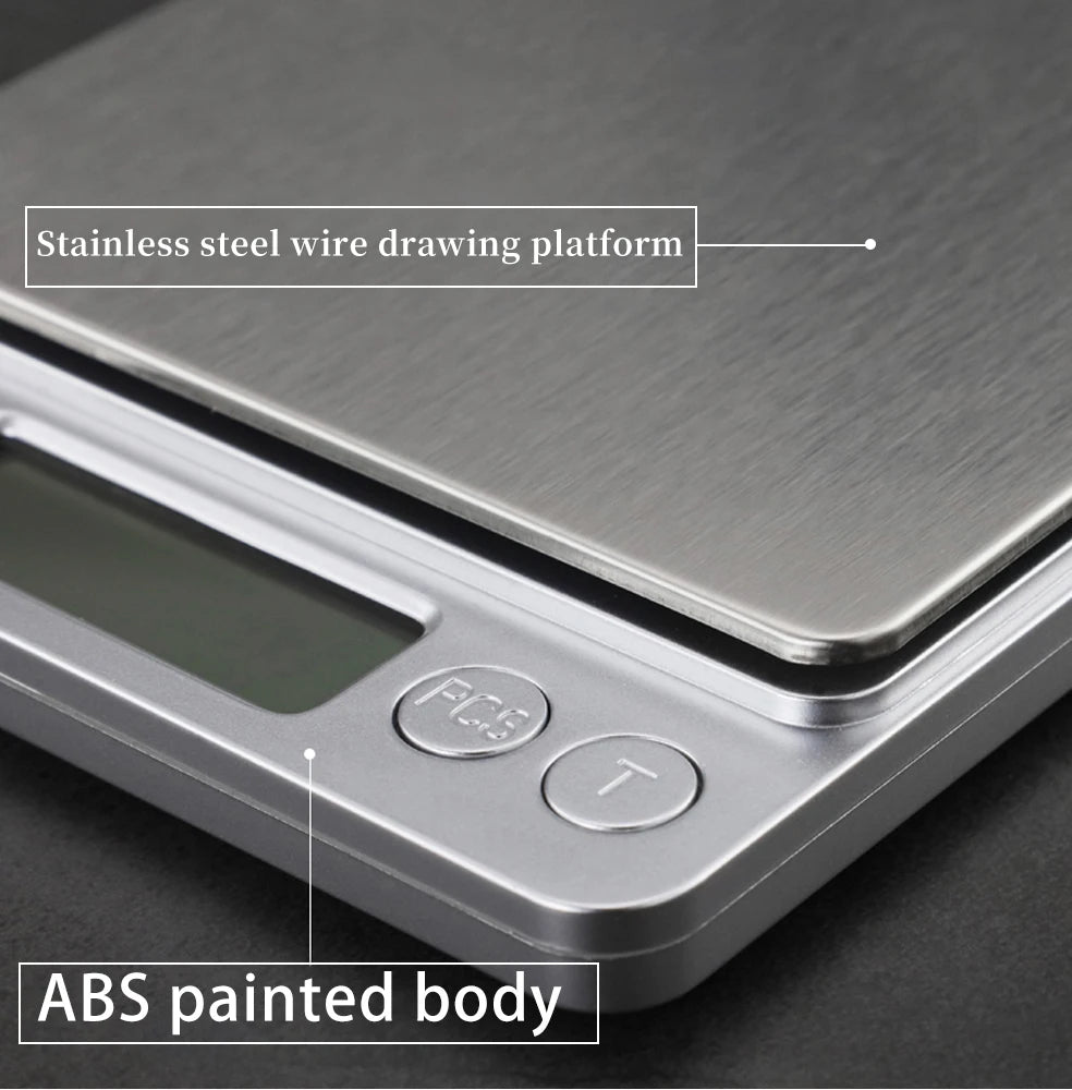 Mini Digital Kitchen Scale with LED Display and Precision Accuracy - Smarsty