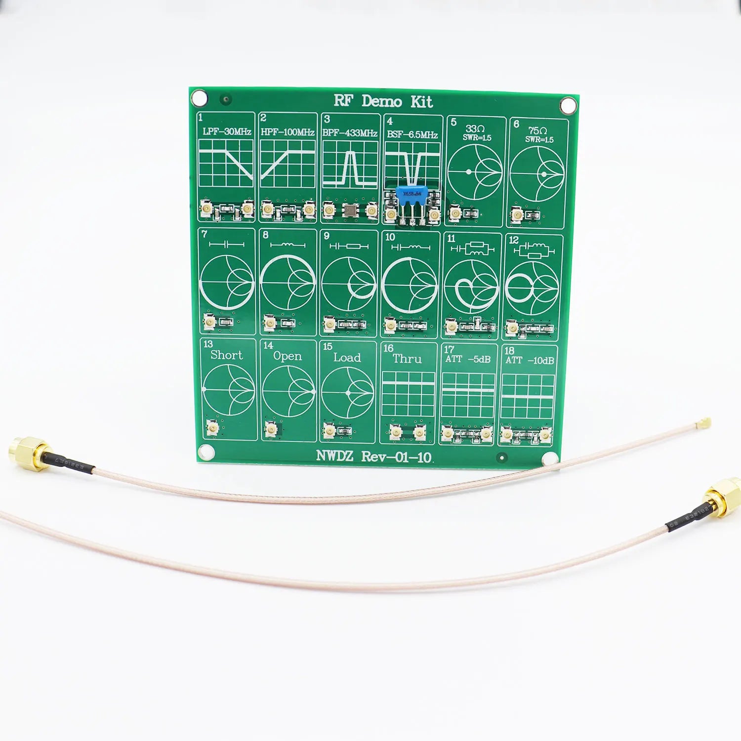 NanoVNA RF Test Board Kit for Accurate Measurements - Smarsty