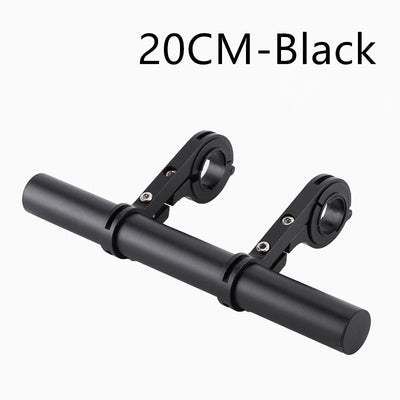 10/20/30cm Bicycle Handlebar Extended Bracket MTB Headlight Mount Extented Bar Road Mountain Bike Handlebar Extender Rack Parts - Smarsty