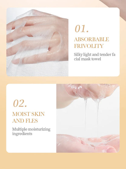 20 Piece Hyaluronic Acid Collagen Face Masks for Hydration - Smarsty