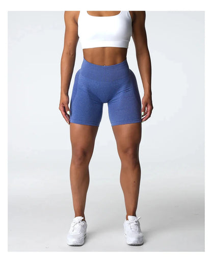 TKITK Seamless Shorts Women  Workout Shorts Fitness Sports Short Gym Yoga Shorts Yoga pants leggings cycling shark pants - Smarsty