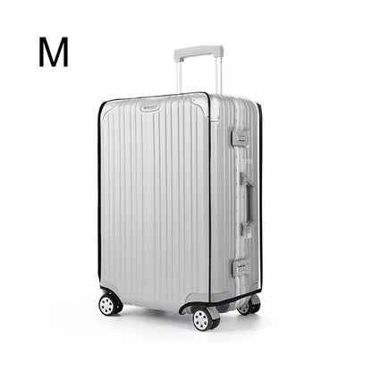 Transparent Pvc Luggage Protective Cover Wheeled Luggage Protective Cover Wear-Resistant Outer Cover Transparent Protective - Smarsty