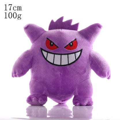Cute Pikachu Plush Toy Pokemon Charmander Squirtle Bulbasaur Stuffed Doll Eevee Scorbunny Gengar Snorlax Christmas Gifts