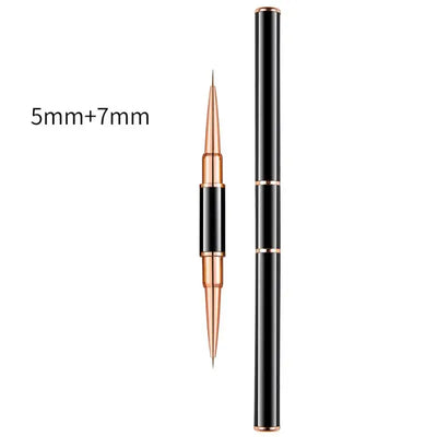 Black Nail Art Liner Brushes for Precision Design - Smarsty