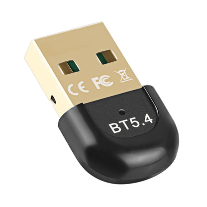 Bluetooth Adapter for PC USB Bluetooth 5.4 Dongle Bluetooth Receiver for Speaker Wireless Mouse Keyboard Music Audio Transmitter