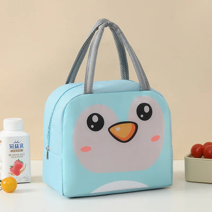 Cartoon Animals Kids Insulated Lunch Bag with Free Shipping - Smarsty
