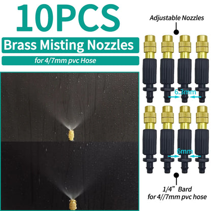 Adjustable Micro Spray Watering Dripper for Gardens - Smarsty