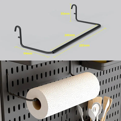 No Punching Pegboard Wall Organizer Panel Shelves For Gamer Room,bathroom,kitchen Storage Rack Organizer Pegboard Accessories by Smarsty
