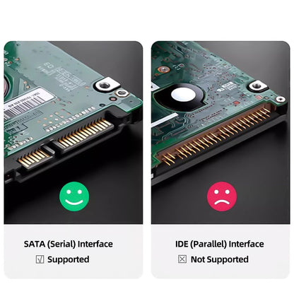 USB 3.0 To SATA Hard Drive Adapter External Hard Drive Converter USB 3.0 To SATA Adapter for 2.5 Inch HDD/SSD Data Transfer