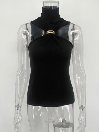 Tossy Summer Fashion Sexy Tank Top Pullover For Women Slim Off-Shoulder Patchwork Strapless Y2k Vest Top Female Cropped Top 2025 - Smarsty