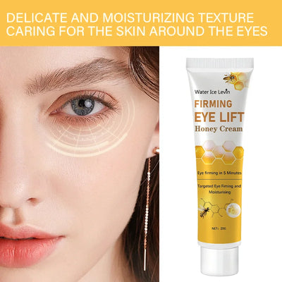 Honey Eye Cream lightens dark circles, firming skin Instant Eye Repair Essence Eye Beauty treatment - Smarsty