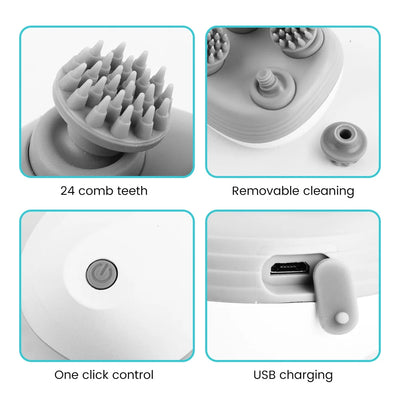 Electric Head Massager with Deep Tissue Relief - Smarsty